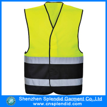 Two Tone Reflective Safety High Visibility Vest with Reflective Tape